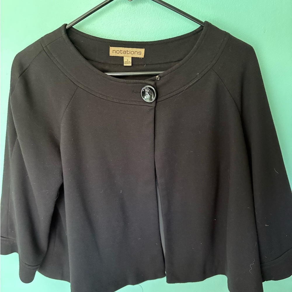 Notations Elegant Black Jacket